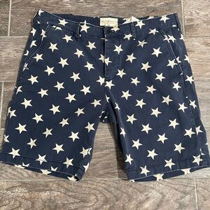 Ralph Lauren Denim and Supply Star-Patterned Men's Shorts 38x9 patriotic preppy